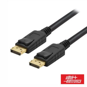 Cabo Displayport Macho / Macho Preto 3m ALPHA - (93-600/03B)