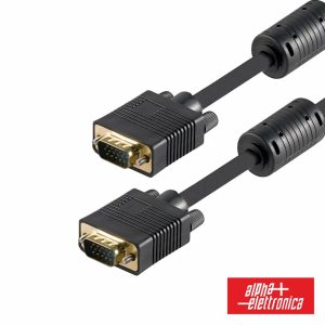 Cabo VGA Macho HD 15p / Macho HD 15p C/ Filtro 15m ALPHA - (95-526/15B)