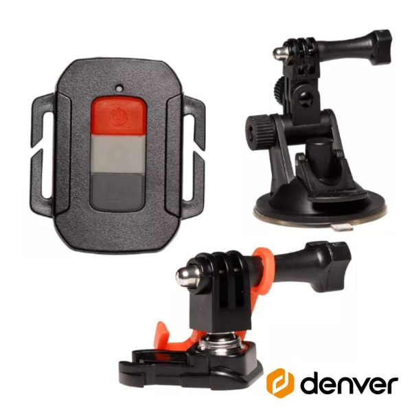 Câmara De Ação Full HD 1080P 5MP Preto DENVER - Image 2