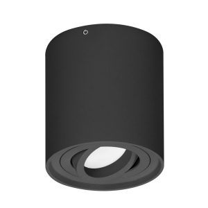 Candeeiro Teto/Parede Redondo 50W 96mm Preto ADVITI - (AD-OD-6146BGU10)