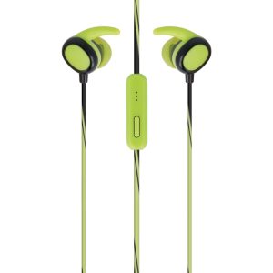 Auscultadores Stereo C/ Fios P/ Desporto Amarelo - (AUSC-02-YE)