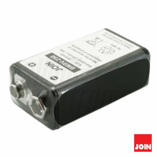 Bateria Ni-Mh 6HR61 9V 250mAh - (BM9V-250)