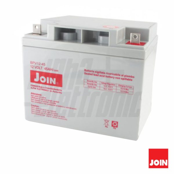 Bateria Chumbo AGM 12V 45A JOIN - (BPV12-45)