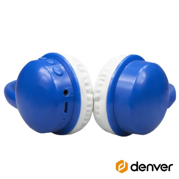 Auscultadores Bluetooth S/ Fios Azul P/ Crianças DENVER - Image 2