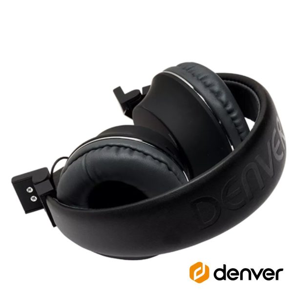 Auscultadores Bluetooth S/ Fios Preto Denver - Image 2