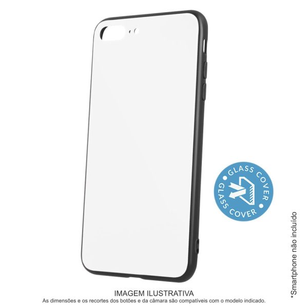 Capa TPU Anti-choque Branco C/ Vidro P/ iPhone X/XS - (CASEIPHONEX/XS-WH)