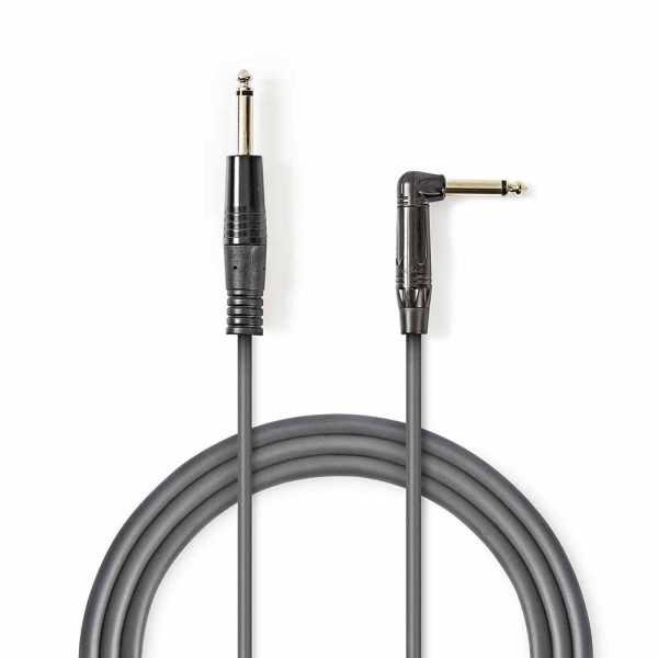 Cabo Jack 6.35mm Macho / Macho 90º 5m Mono - (COTH23005GY50)