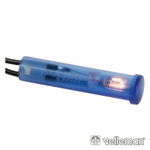 Luz Piloto Redondo Azul 24V 7mm VELLEMAN - (CRAF024B)