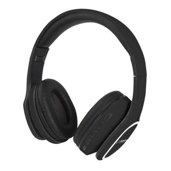 Auscultadores Bluetooth S/ Fios Stereo Pretos - (EH213K)