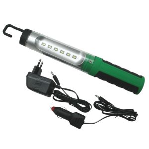 Lanterna De Trabalho Recarregável C/ Gancho 6x2W 300lm - (ELECT679)
