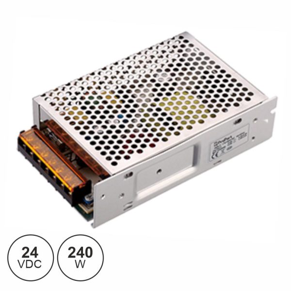 Fonte de Alimentação Industrial 24V 240W 10A - (FAI24V-10A(I))