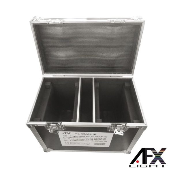 Mala Transporte DJ P/ 2moving Head BEAM1R AFXLIGHT - (FL-DUAL1R)