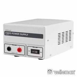 Fonte Alimentação Fixa 13.8VDC / 3A Velleman - (FPS1303)