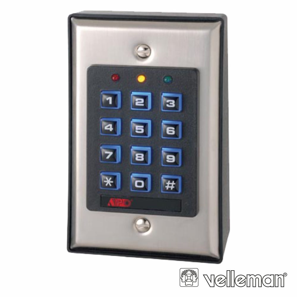 Teclado Digital Autónomo C/ Retroiluminação VELLEMAN - (HAA85BLN)