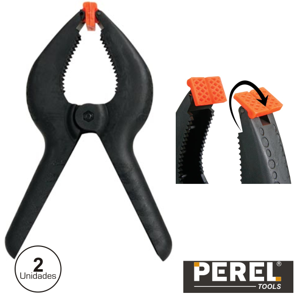 Conjunto Molas Aperto Nylon E Fibra Vidro 2x 9" Perel - (HPC225)