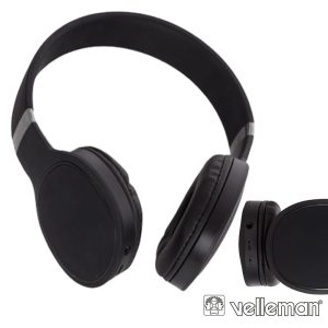 Auscultadores Bluetooth Dsp E Cancel. Ruído Bat VELLEMAN - (HPD30)