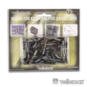 Conjunto De 120 Condensadores Electroliticos - (K/CAP2)