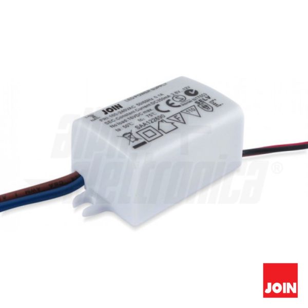 Fonte de Alimentação 12V 0.7A 4W IP66 JOIN - (KL904-06)