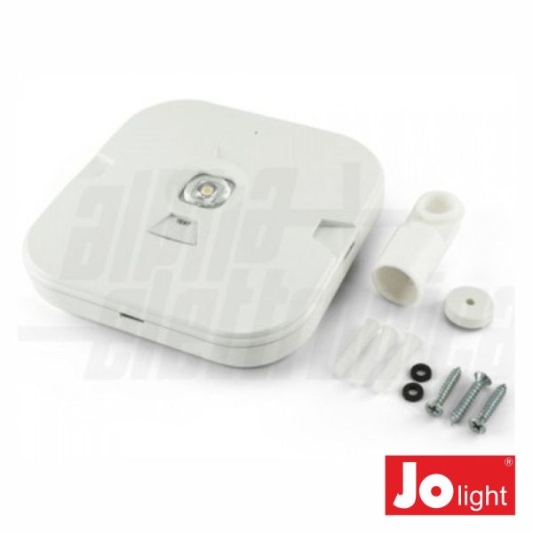 Luz Emergência LED Quadrada 3W 230V IP44 - Image 2