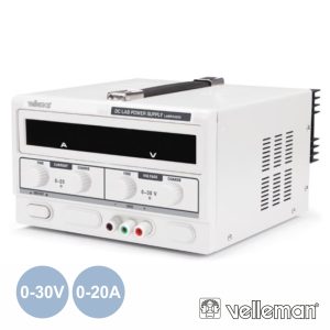 Fonte De Alimentação Digital 0-30V / 0-20a VELLEMAN - (LABPS3020)