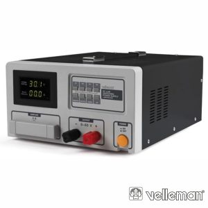 Fonte de Alimentação Digital 0-60V / 0-30A VELLEMAN - (LABPS6030SM)