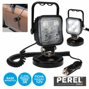 Foco LED 15W C/ Base Magnética Branco 7500k Perel - (LEDA251NW)