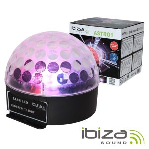 Projetor Luz C/ 3 LEDS RGB 3W Mic IBIZA - (LL081LED)