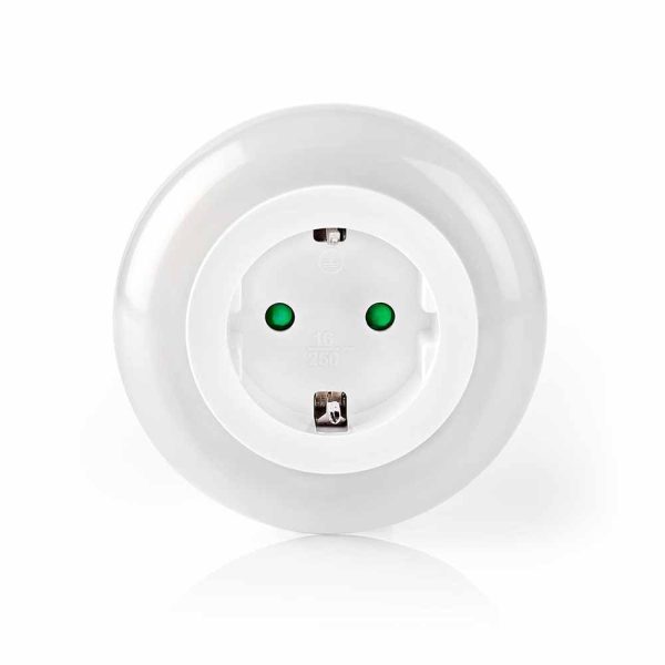 Luz De Presença LED 230V C/ Schuko e Sensor Crepuscular - (LNLGSOCK01)