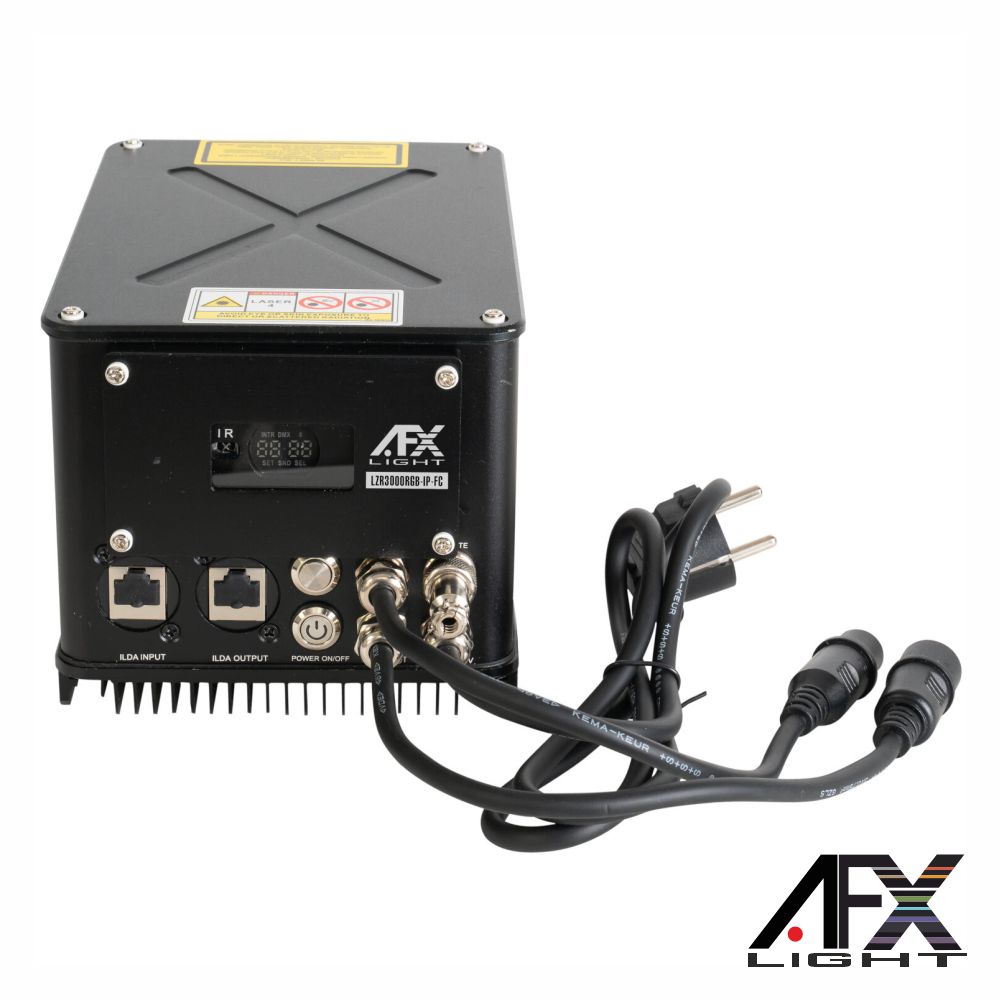 Laser RGB 1000mW ILDA/DMX IP65 C/ Mala Transporte AFXLIGHT - Image 2