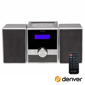 Sistema Som 2.0 C/ Visor Lcd Cd/FM/Aux Comando Pll DENVER - (MCA-230MK2)