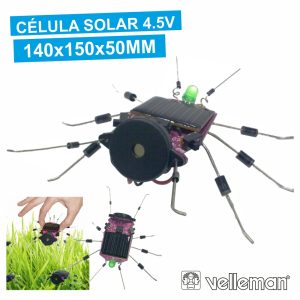 Kit Insecto C/ Painel Solar 4.5V 35ma - (MK185)