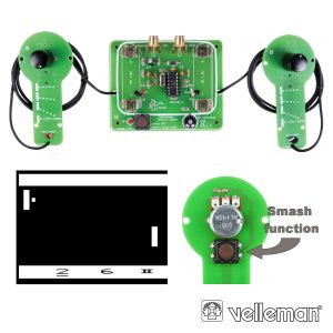 Kit Jogo Ténis P/ TV VELLEMAN - (MK191)