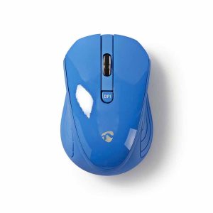Rato S/ fios 1000 dpi 3 botões Azul - (MSWS400BU)