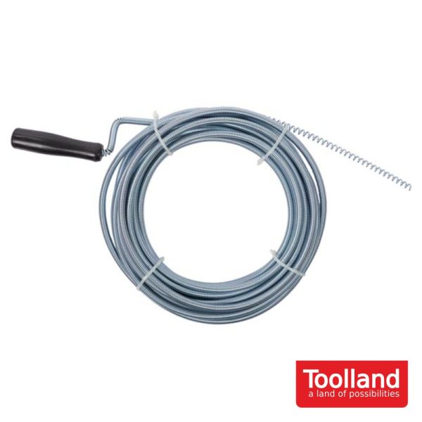 Desentupidor - Ø 9 mm - 10 M - TOLLAND - (NI10)