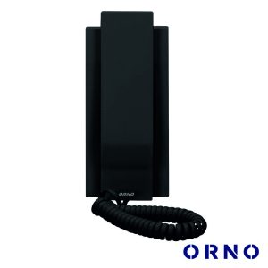 Intercomunicador Preto P/ Série AVIOR ORNO - (OR-DOM-JA-928UD/B)