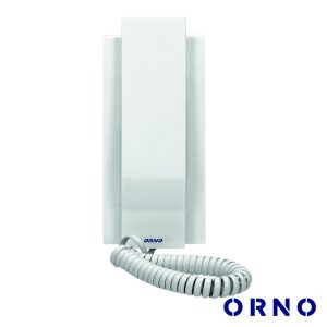 Intercomunicador Branco P/ Série AVIOR ORNO - (OR-DOM-JA-928UD/W)