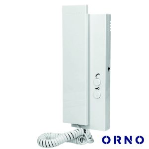 Intercomunicador Branco P/ Série SAGITTA ORNO - (OR-DOM-SG-918UD)