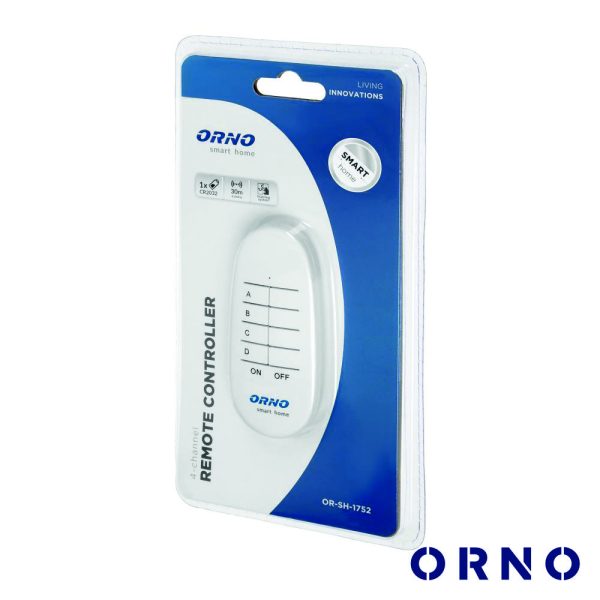 Comando 4 Canais S/ Fios Tuya ORNO - Image 2