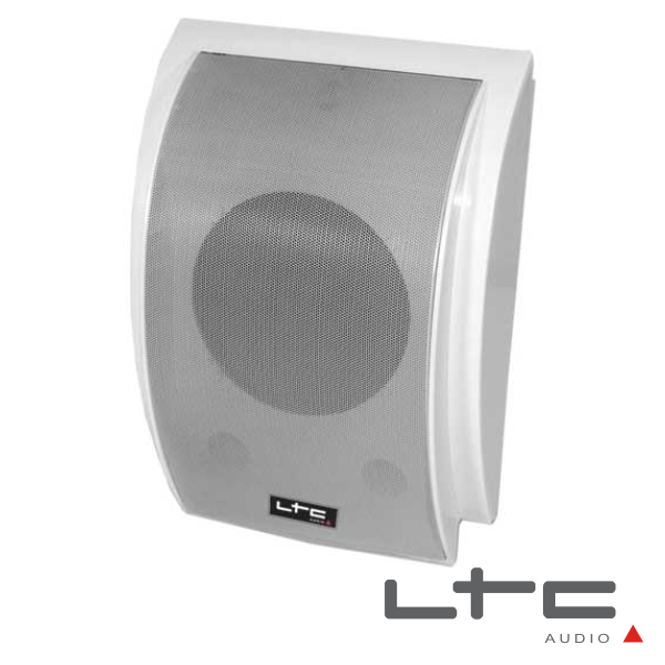 Coluna De Parede 2 Vias Pa 100v 6.5" 10Wmáx Branca Ltc - (PAS507)