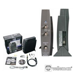 Osciloscópio 2 Canais P/ Pc USB C/ Gerador Sinais VELLEMAN - (PCSGU250)