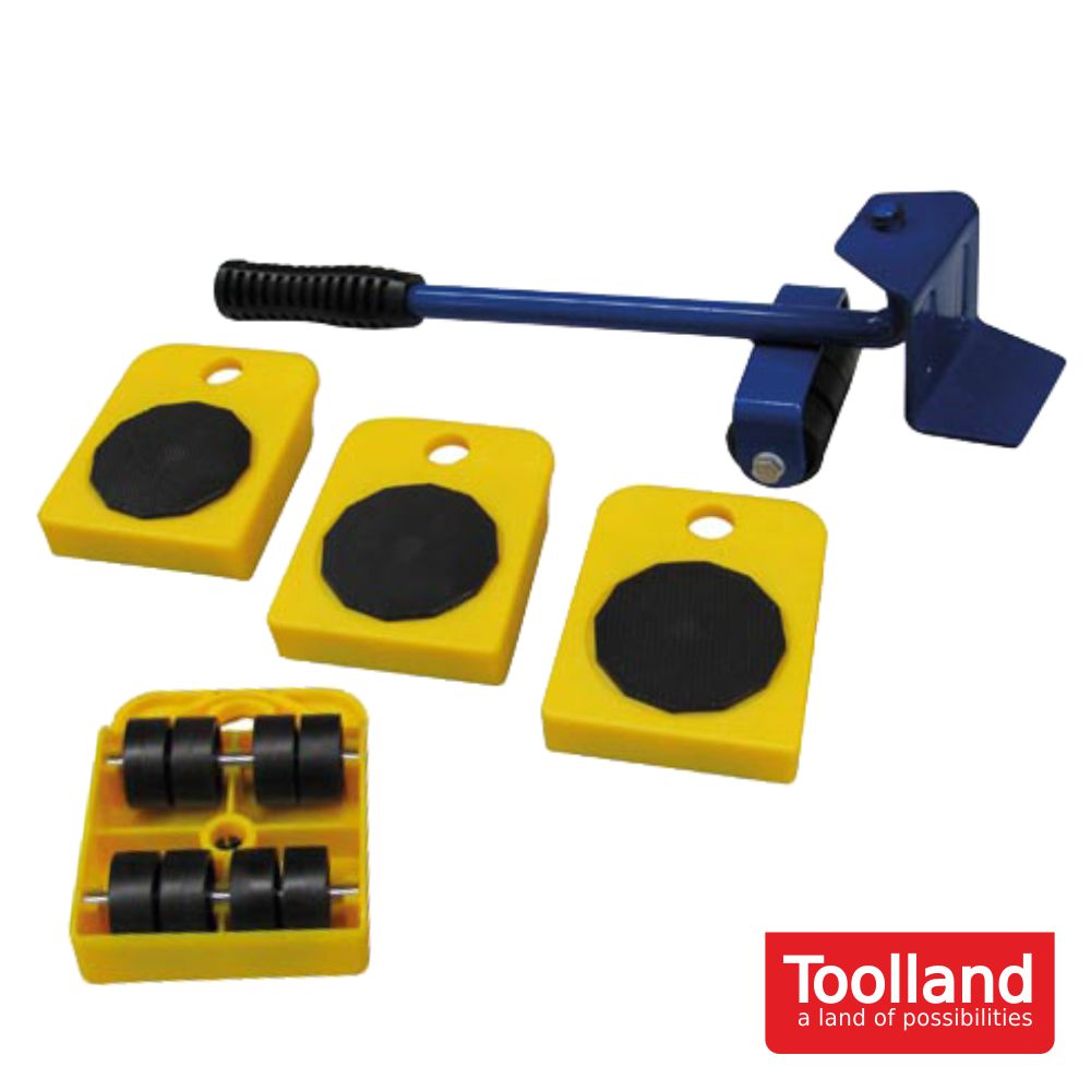 Conjunto 4 Bases P/ Carregar Mobiliário Max 150kg TOOLLAND - (QT108)