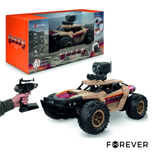 Carro Telecomandado Buggy 4x4 6V 500mA 2.4GHz FOREVER - (RC-300)