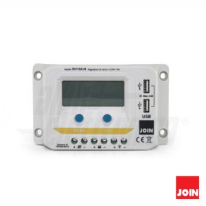 Regulador Painel Fotovoltaico 10A 12/24V JOIN - (RH10A/4)