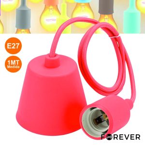 Cabo De Suspensão E27 Vermelho 1M - (SAMBA-R)