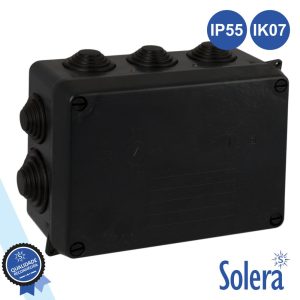 Caixa De Derivação Estanque C/ 10 Cones 153x110x65mm SOLERA - (SLR-716N)