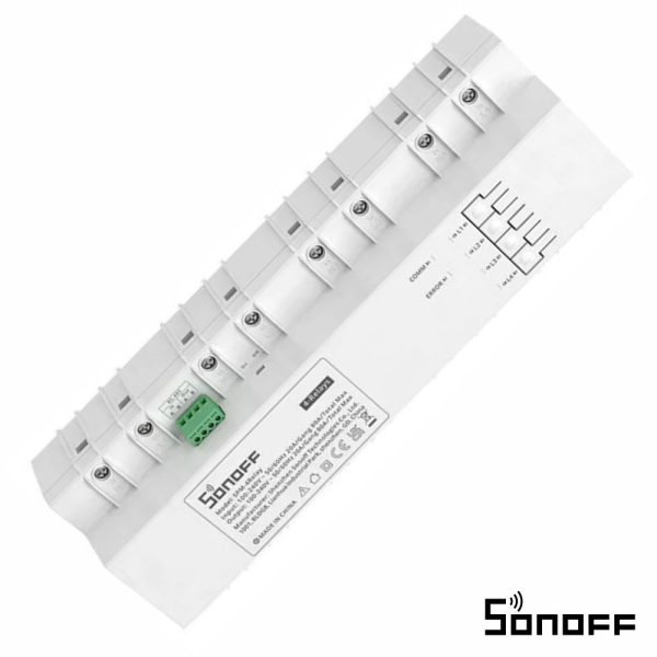 Contador de Energia 230V/80A 4 Relés 20A WiFi SONOFF - (SPM-4RELAY)