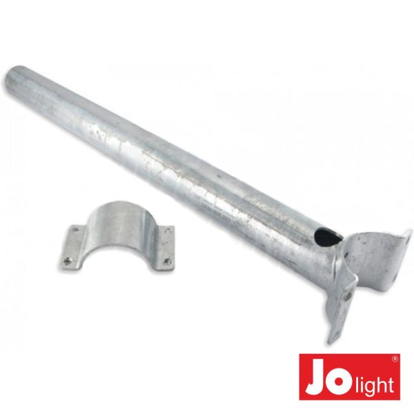 Suporte P/ Poste de Luz JOLIGHT - (SU-SOLAR-P20)