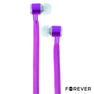 Auscultadores C/ Fios Stereo De Corda Rosa FOREVER - (SW-110PINK)