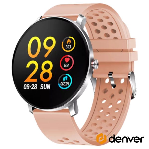 SmartWatch P/ Android iOS Rosa DENVER - (SW-171ROSE)
