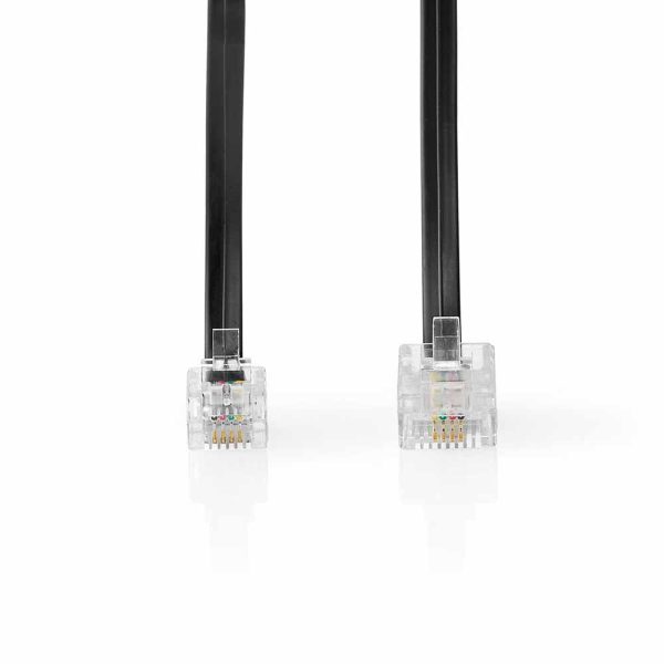 Cabo Telefone RJ11 Macho / RJ45 Macho 5M - (TCGP90201B50)